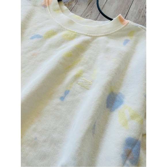 Billabong Dreamy Hues Tie Dye Crewneck Cropped Sweatshirt - Picture 8 of 10